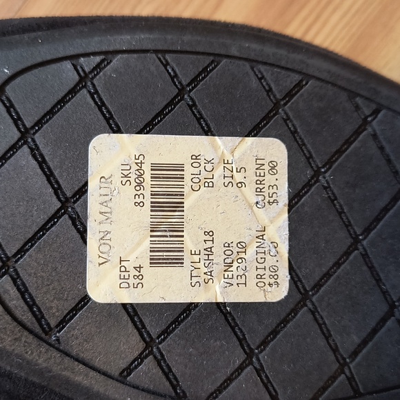 Mary Jane flat, faux suede, Sasha 18 - Picture 5 of 5